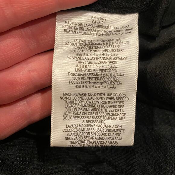 BCBGeneration BLACK Off Shoulder Ruffle Cocktail Lined Lace Dress Small S NEW - Picture 8 of 9